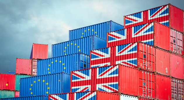 Brexit Crates Container