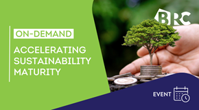Accelerating Sustainability Maturity On Demand